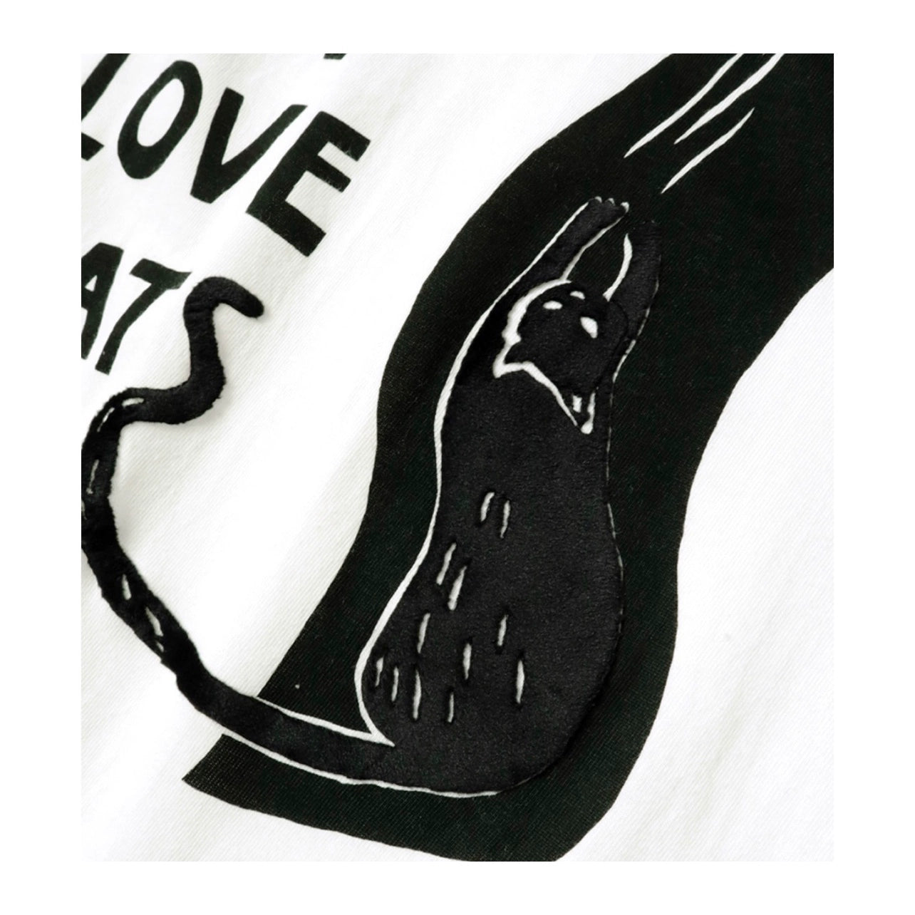 Japanese casual fun foam printed cotton loose crew neck short sleeve T-shirt