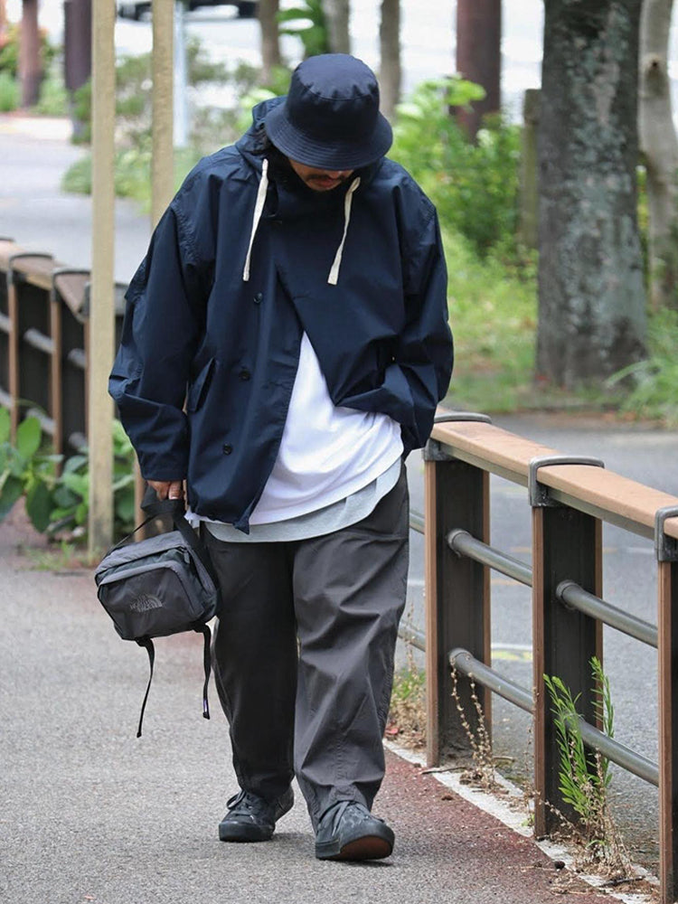 Japanese cityboy outdoor functional waterproof military style hooded jacket storm jacket