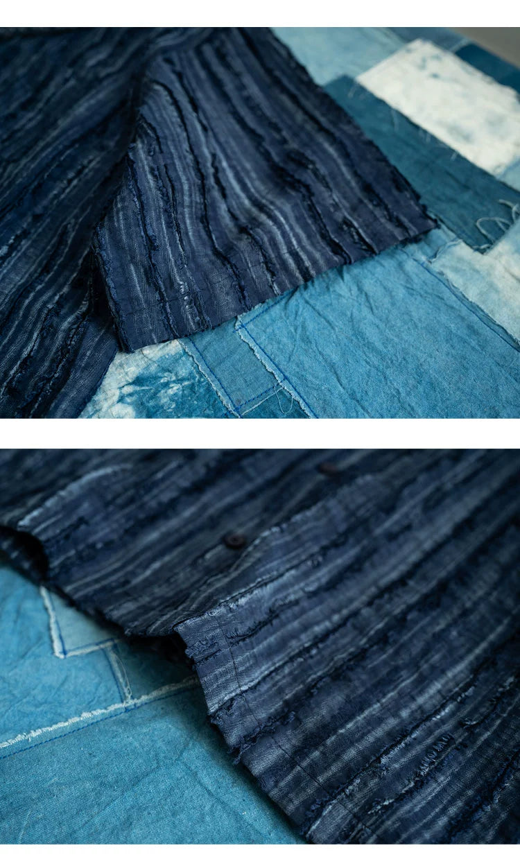 Ice feeling skin-friendly short-sleeved shirt loose casual lazy summer shirt coat men and women