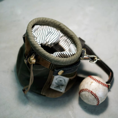 Heavy Military Canvas Patchwork Bucket Bag – Handmade Vintage Crossbody Shoulder Bag | Japanese vintage | yamalin clothes | Yamalinclothes