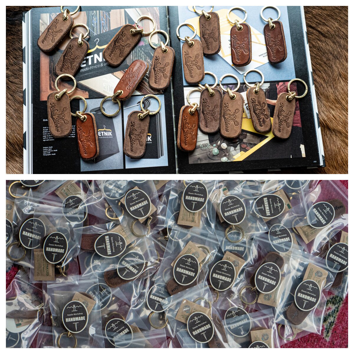 Vintage Distressed Leather Motorcycle Keychain – Custom Key Fob – Japanese vintage | yamalin clothes | Yamalinclothes