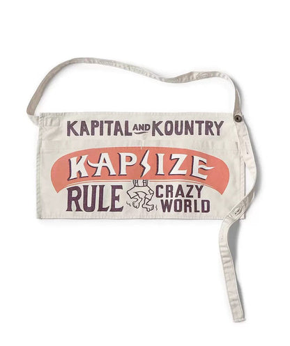 Japanese Vintage Letter Canvas Denim Apron Waist Bag – Niche Unisex Accessory
