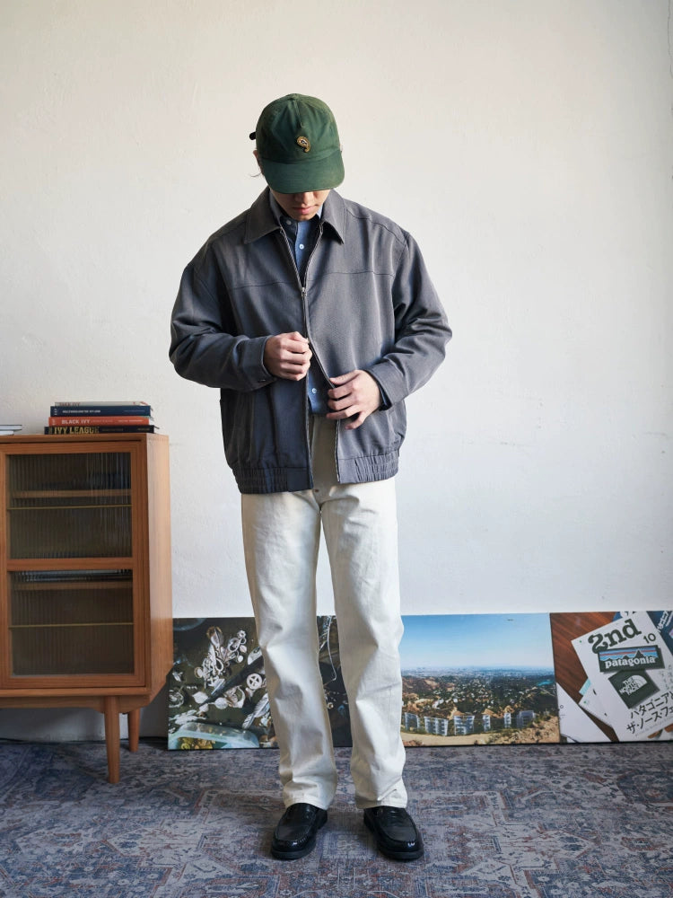 GRAY POCKET JACKET 2024 NEW SPRING MEN