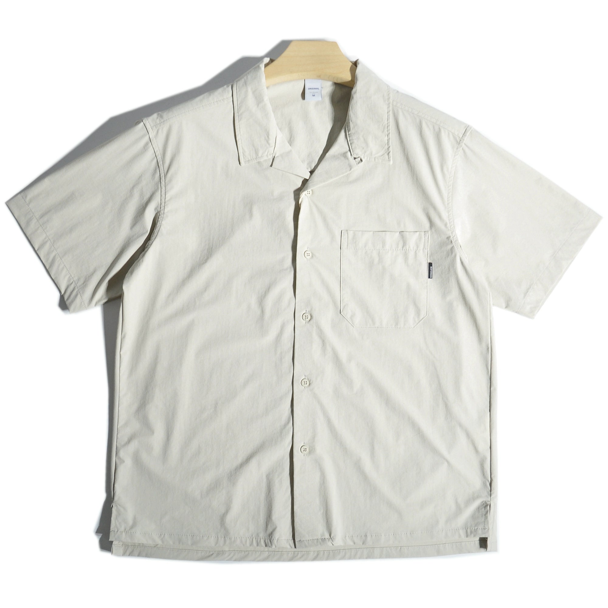 Cuban collar summer thin quick-drying short-sleeved shirt Japanese loose casual shirt