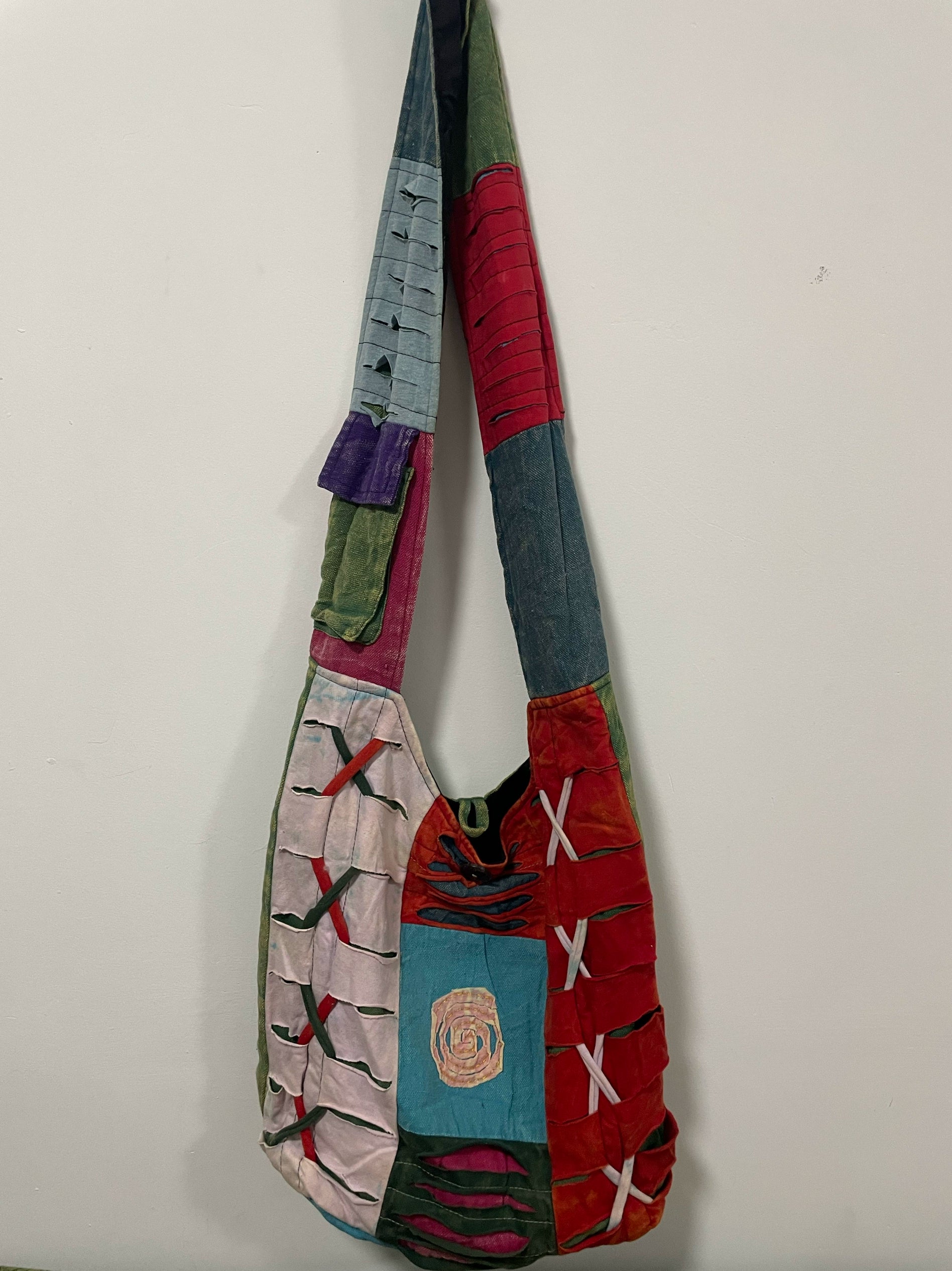 Nepalese women's bags, net red bags, handmade bags, large-capacity shoulder bags, travel outdoor storage, cross-body bags