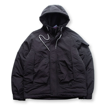 Hooded Down Jacket – Drawstring Multi Pocket | Yamalinclothes