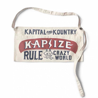 Japanese Vintage Letter Canvas Denim Apron Waist Bag – Niche Unisex Accessory