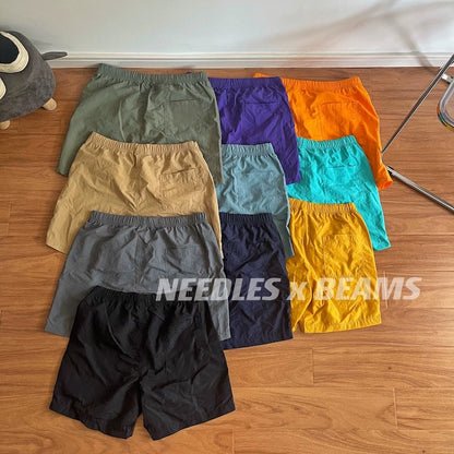 Butterfly embroidery day tide City boy nylon quick-drying beach shorts