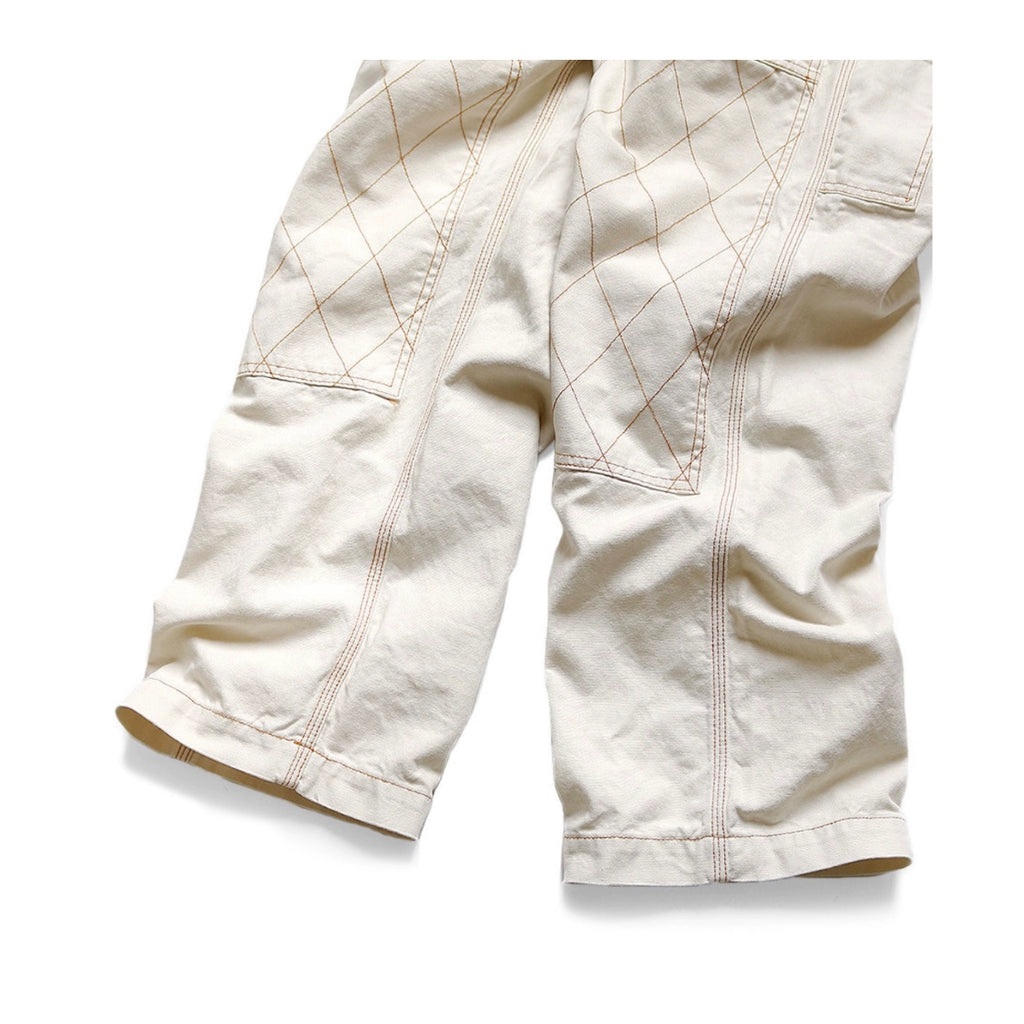 Japanese casual loose fashion two-tone gold thread logging pants cargo trousers