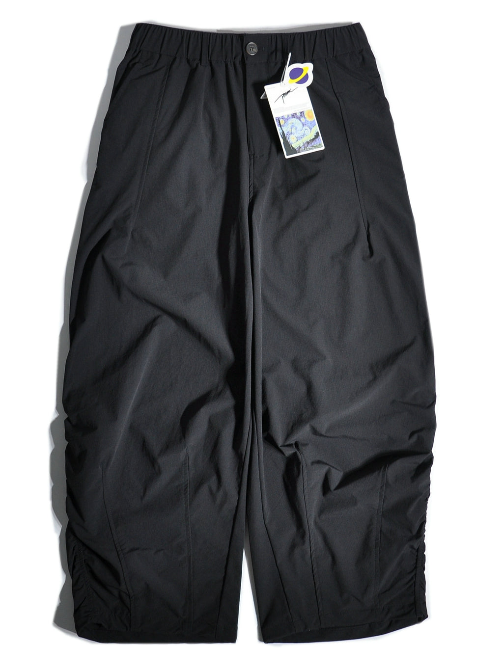 Japanese CityBoy Mountain Outdoor Functional Quick-Drying Wide-Leg Cargo Pants Loose Straight Drap Silhouette Leggings