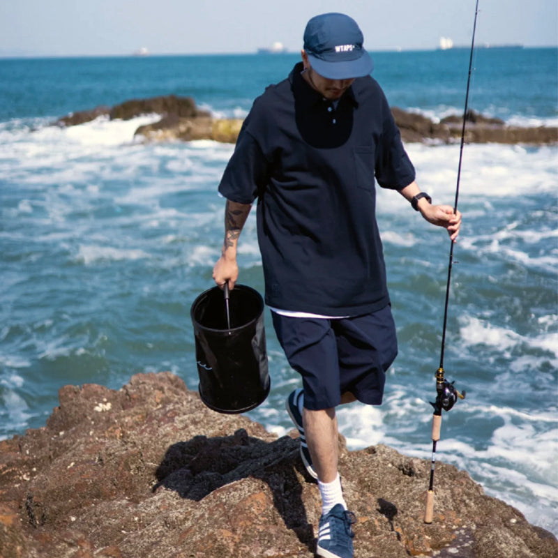 Japanese loose casual functional wind waterproof beach pants shorts five-point pants cityboy