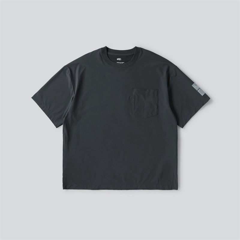 Short sleeve t-shirt summer pocket t-shirt