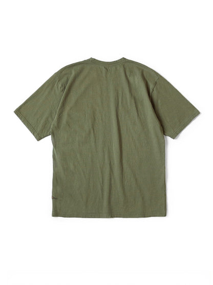 26SS Japanese Artisan India Cotton Pennant Embroidered Short Sleeve T-Shirt | Japanese vintage | yamalin clothes | Yamalinclothes
