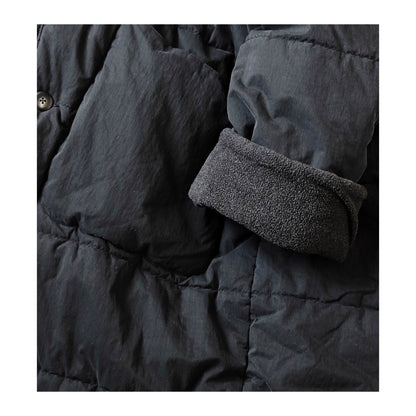 23AW  Japanese casual mid-length five-point quilt wrap cotton jacket