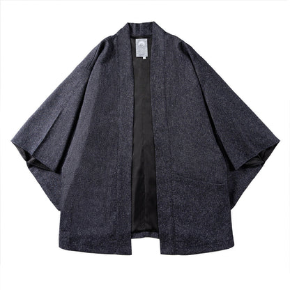 Chensha Hanfu Taoist Robe – Vintage Modified Wide-Front Unisex