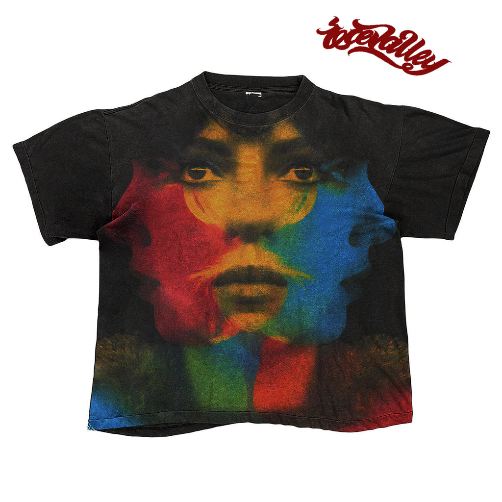 GOTHIC ROCK, CYBERPUNK GHOST, PORTRAIT, SHORT SLEEVE, AMERICAN HEAVYWEIGHT, LOOSE T