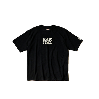 Japanese casual unisex trend print logo short sleeve T-shirt