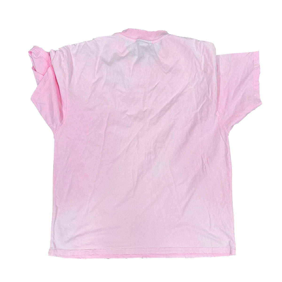 Graphic T-Shirt – Faded Typography & Dip-Dye Finish | Yamalinclothes