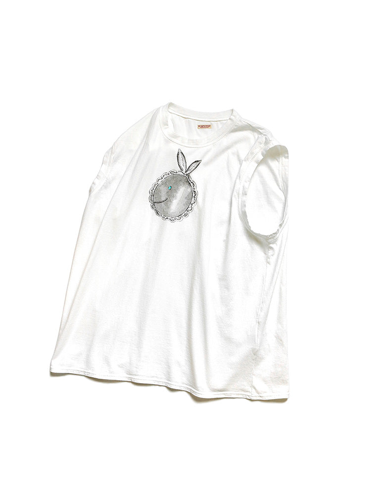 Japanese trend loose cotton short-sleeved T-shirt vest