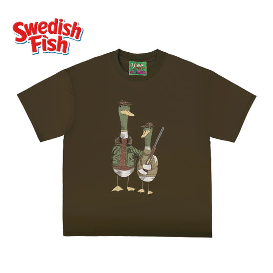 Coffee color! Aramco High Street short-sleeved T-shirt