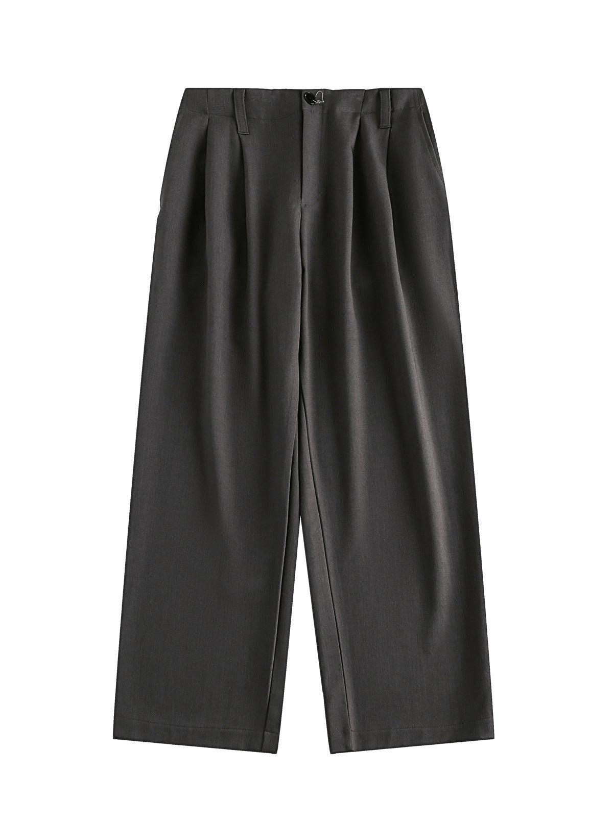 Japanese Retro Double Pleated Wide-Leg Suit Pants – Oversized Unisex Slacks