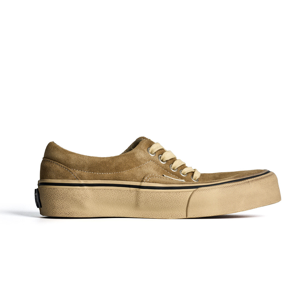 suede low-top canvas shoes Thick-soled vulcanized shoes Retro Japanese trendy men's and women's crestboard shoes 2025