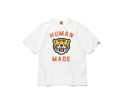 Japanese slub cotton summer heavy-weight short-sleeved T-shirt loose round collar all-matching casual