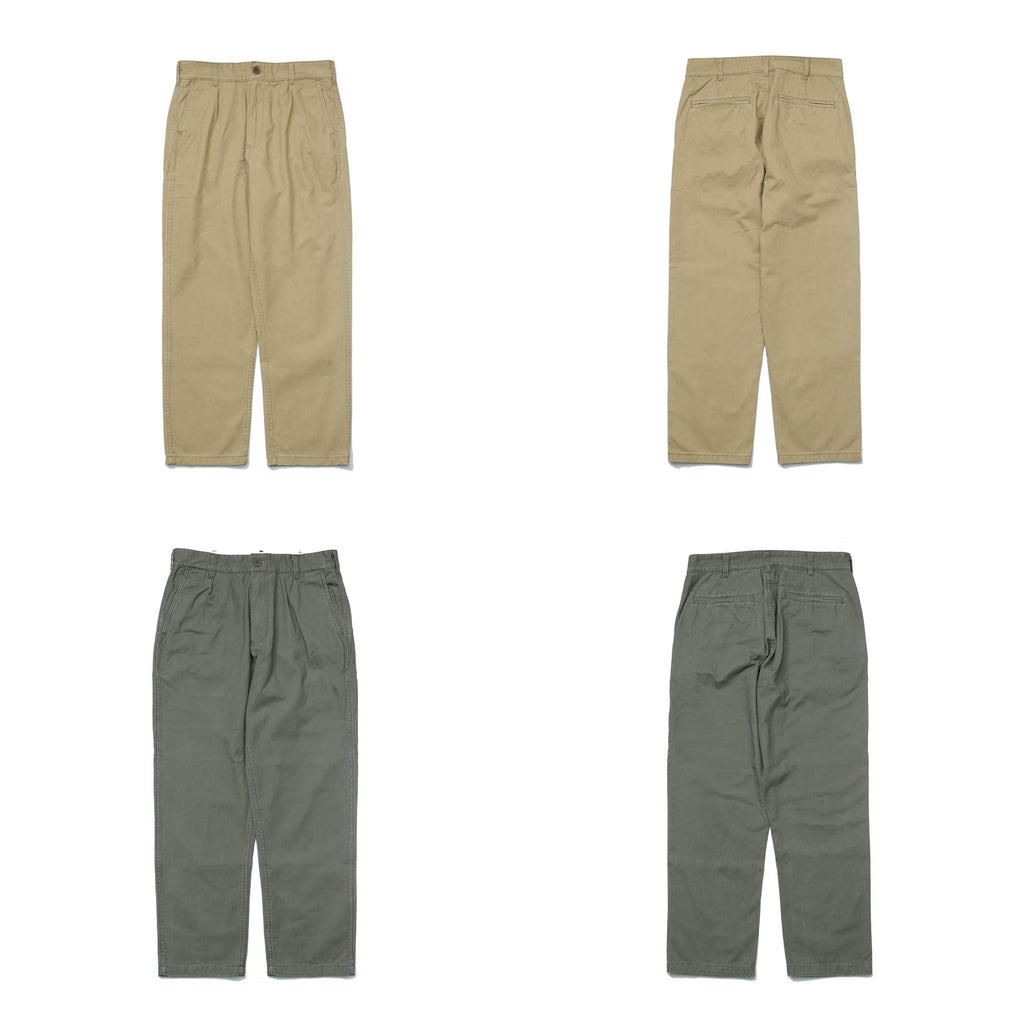 Vintage heavy wash casual pants basic all-inclusive Chino pants