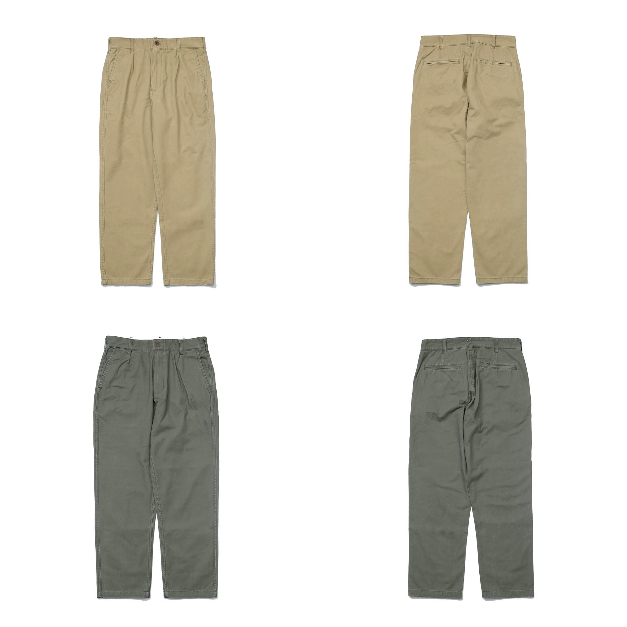 Vintage heavy wash casual pants basic all-inclusive Chino pants