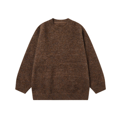 Retro Lazy Wool Knit Pullover – Loose Unisex Sweater – Japanese vintage | yamalin clothes | Yamalinclothes