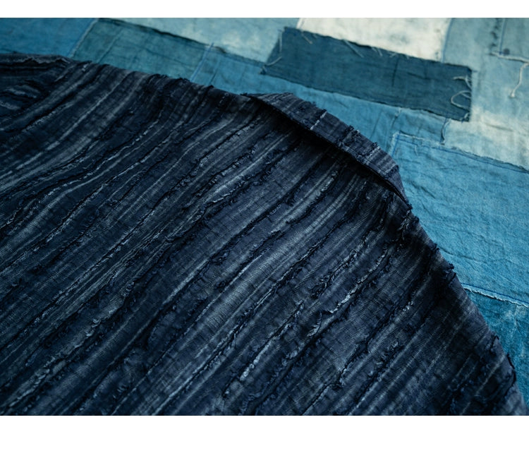 Ice feeling skin-friendly short-sleeved shirt loose casual lazy summer shirt coat men and women