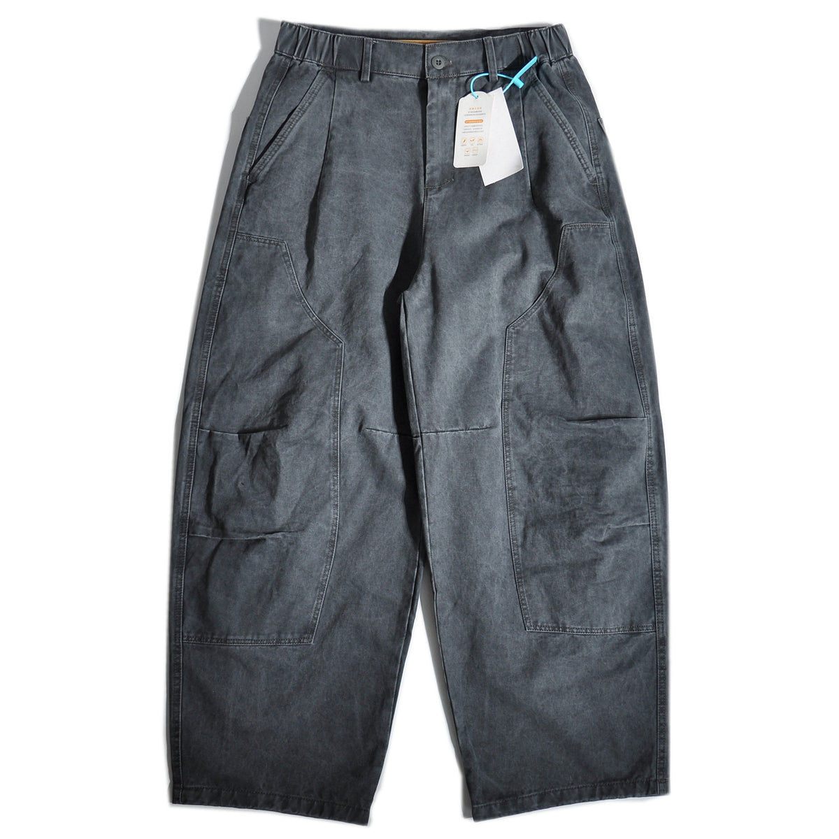 Wide-Leg Cargo Pants – American Vintage Japanese Mountain Loose Unisex