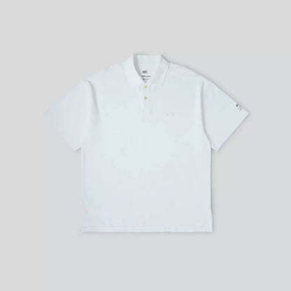 polo shirt summer loose casual 220g summer short-sleeved T-shirt