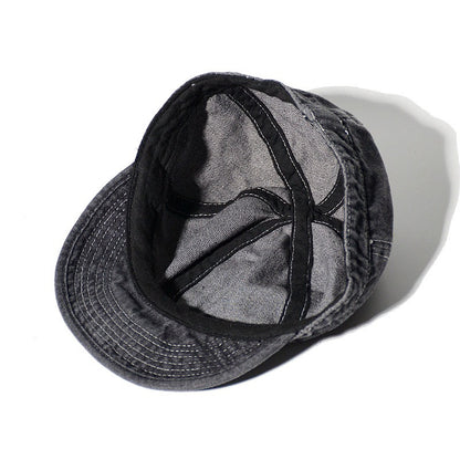 Japanese Vintage Distressed Denim Baseball Cap – Workwear Unisex Streetwear Hat – Japanese vintage | yamalin clothes | Yamalinclothes