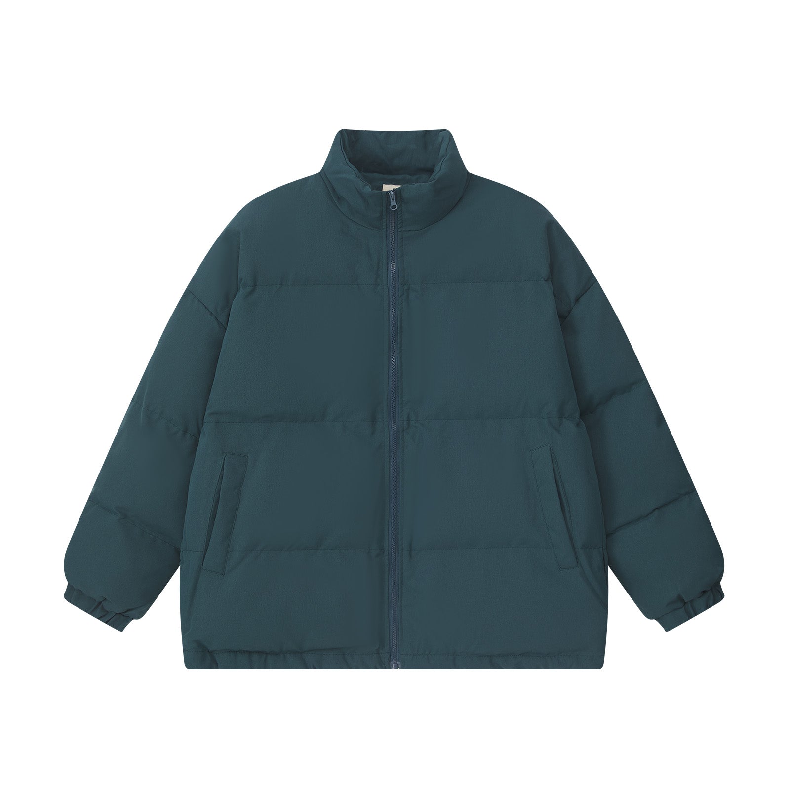 Japanese short bread jacket men's black stand-up collar cotton jacket in winter thick cotton jacket loose warm jacket