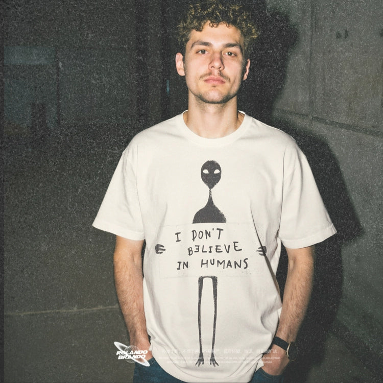 American retro washed old heavy fashion brand Europe and America oversize neutral short sleeve