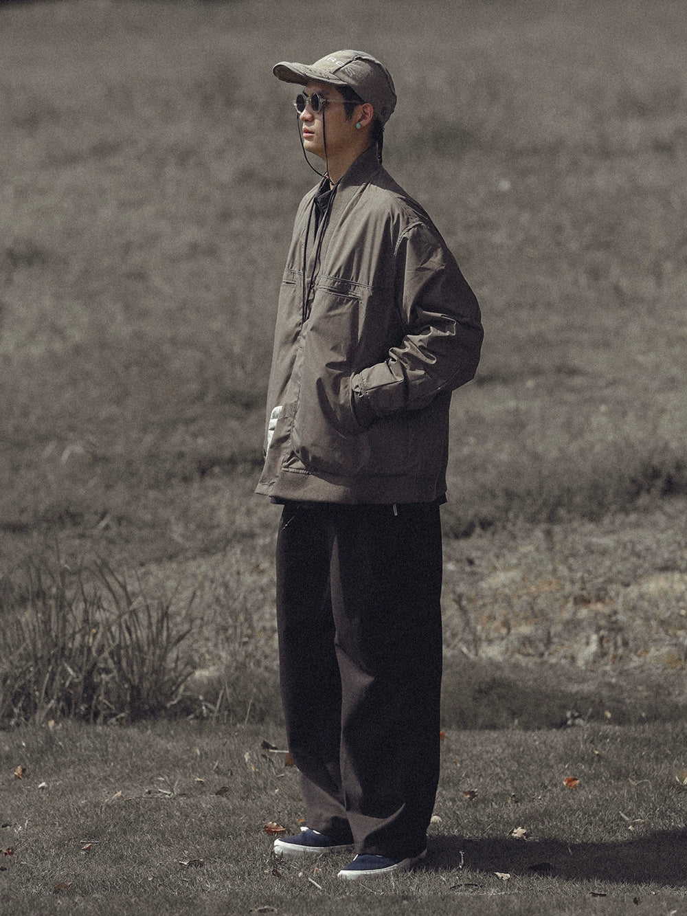 New autumn and winter cotton thick loose Japanese retro outdoor jacket men's trend