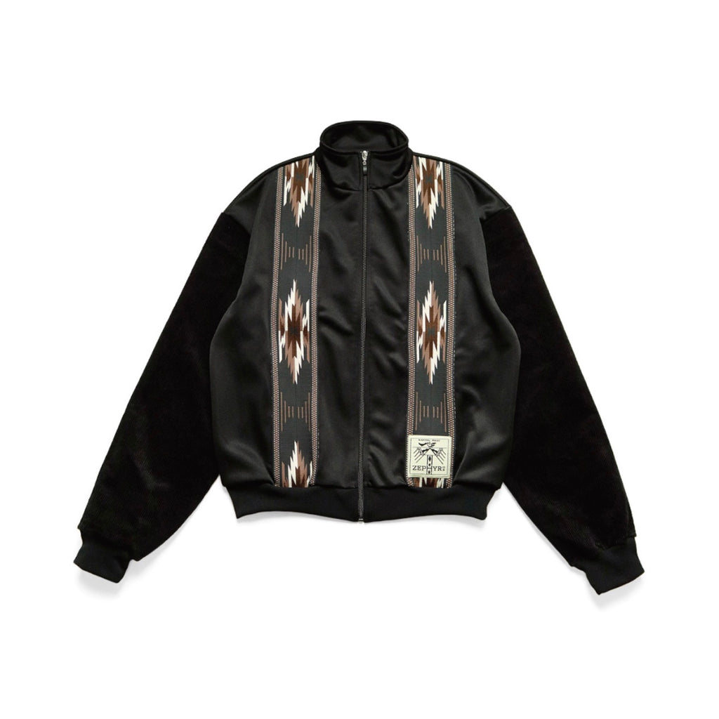 Kapital 25AW Japanese Corduroy Jacket - Ethnic Embroidered Zip Sleeve Warm Coat