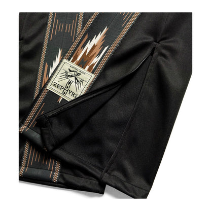 Kapital 25AW Japanese Warm Flared Pants - Celebrity Style Embroidered Elastic Waist Trousers