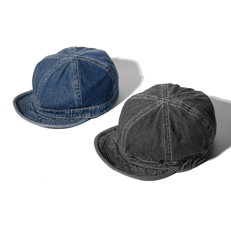 Japanese Vintage Distressed Denim Baseball Cap – Workwear Unisex Streetwear Hat – Japanese vintage | yamalin clothes | Yamalinclothes