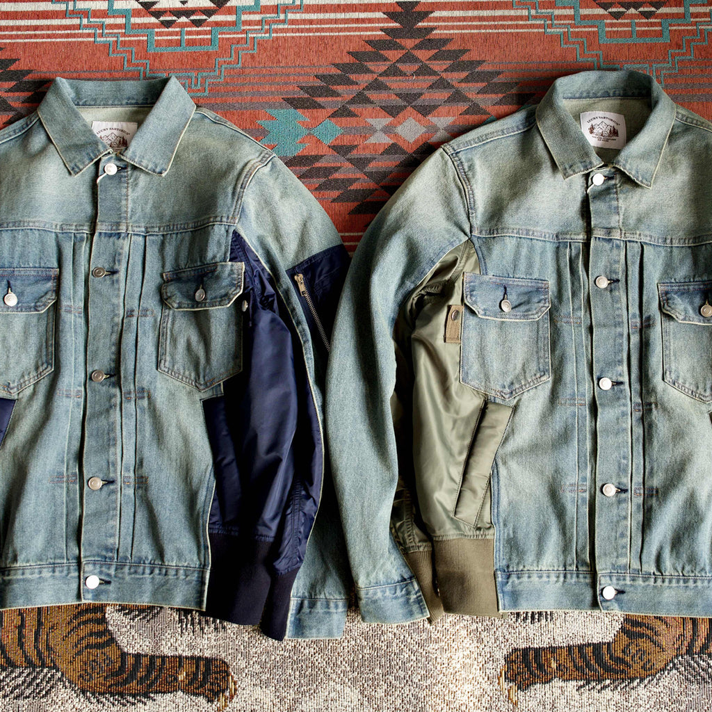 Individual, three-dimensional tailoring, multi-material stitching, deconstructed loose denim jackets, youth men's and women's outerwear, and trendy tops