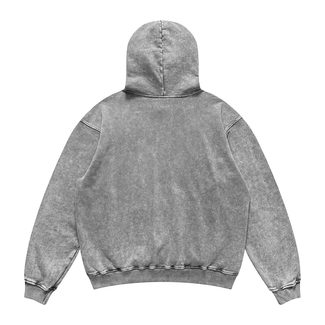 American vintage washed distressed fried color loose oversize heavy hooded sweatshirt hoodie hoodie men's and women's hip-hop tops – Japanese vintage | yamalin clothes | Yamalinclothes