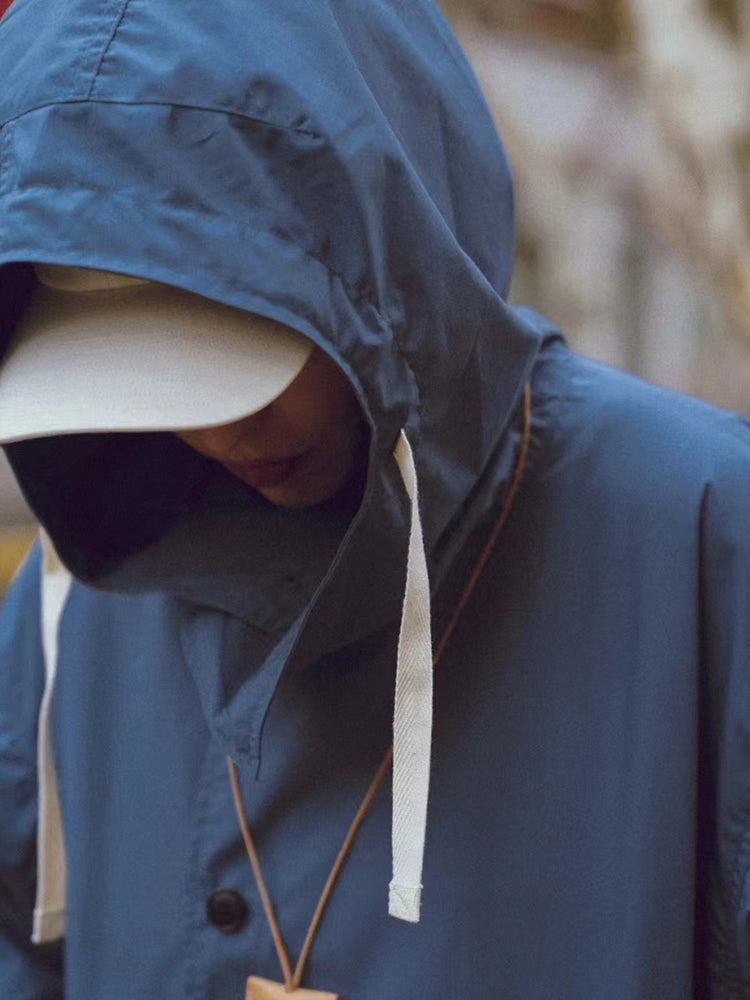 M51 24SS Japanese Outdoor Optoelectronic Hooded Jacket Men's and Women's Thin Jackets