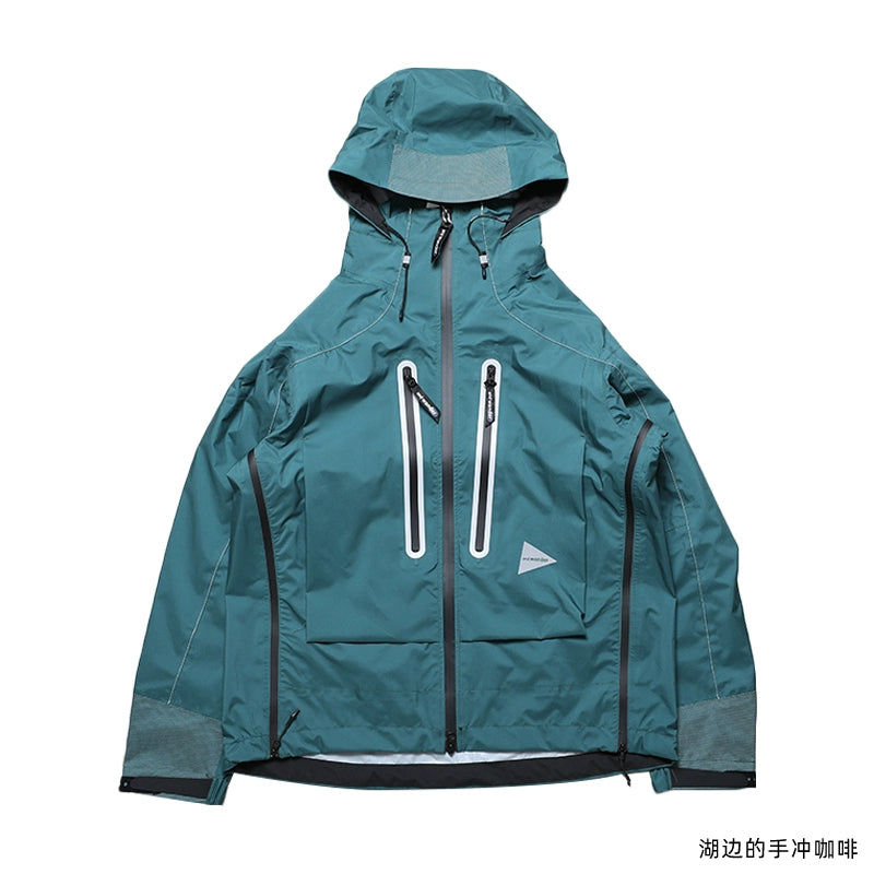 In stock and wander 24SS pertex windproof waterproof outdoor casual full laminated 5 color jacket