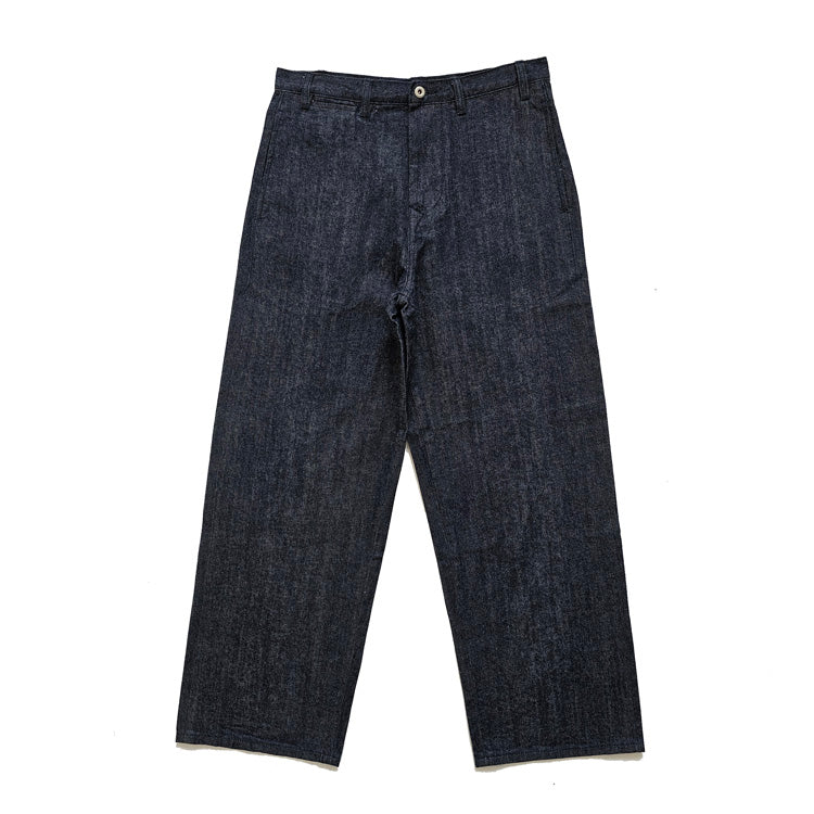 replica   high-waisted loose wide-leg cattle jeans