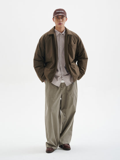 Enzyme Washed Vintage Straight Leg Casual Pants – Loose Fit Unisex All Season Trousers | Japanese vintage | yamalin clothes | Yamalinclothes