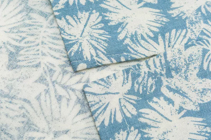 Japanese retro floral cotton and linen short-sleeved shirt men's summer Hong Kong style fashion brand beach casual floral shirt