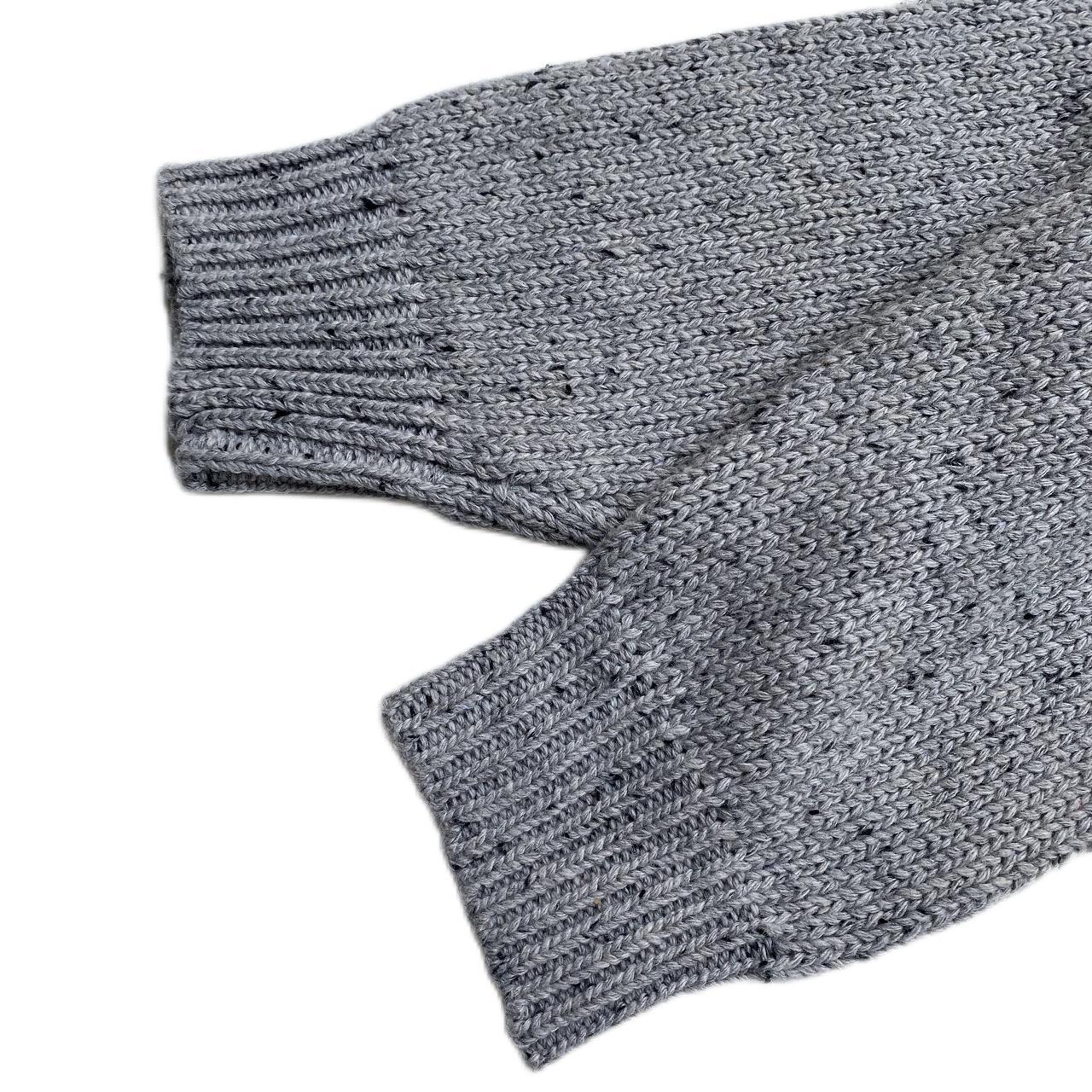 Vintage Bear Plush Loose Pullover Relaxed Wrap Casual Knit for Autumn/Winter Relaxation