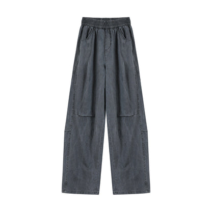 Cotton Utility Pants – Washed Finish & Panel Seams | Yamalinclothes