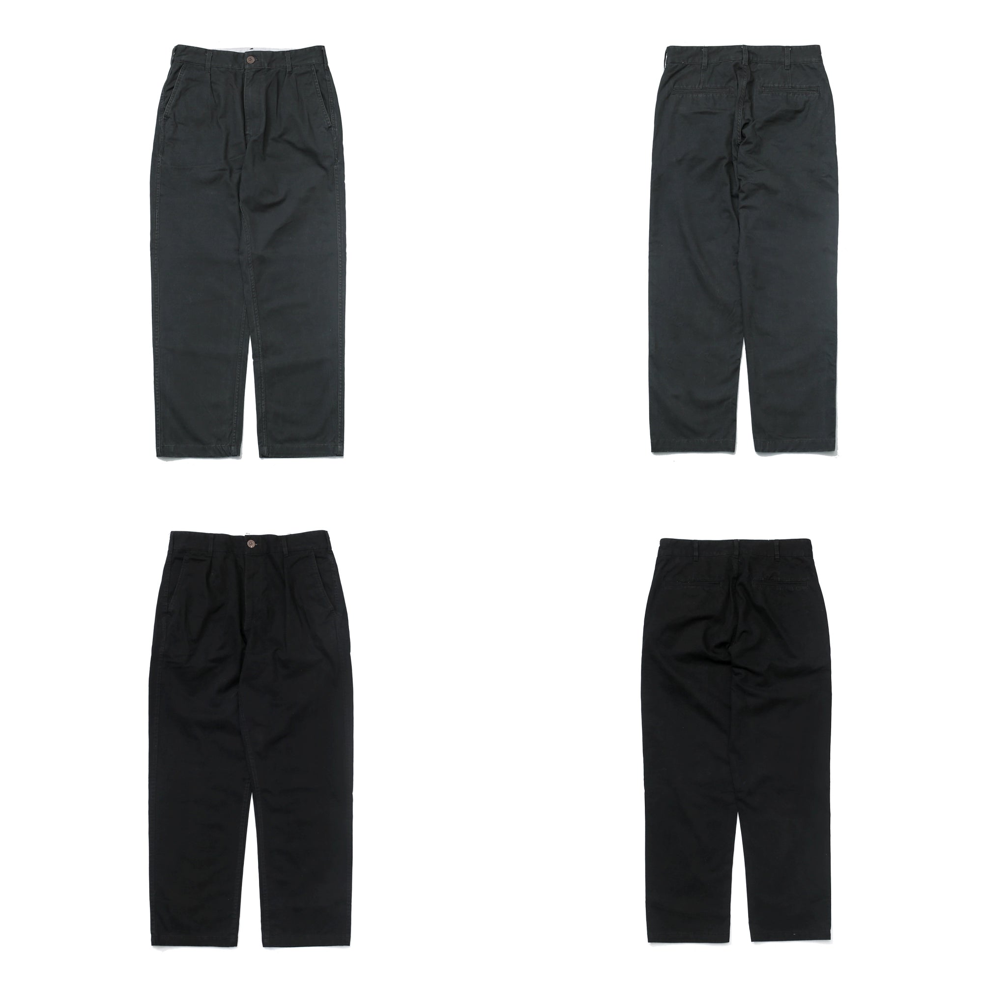 Vintage heavy wash casual pants basic all-inclusive Chino pants